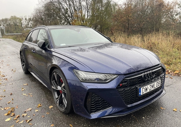 Audi RS6 cena 475900 przebieg: 70200, rok produkcji 2020 z Wrocław małe 781